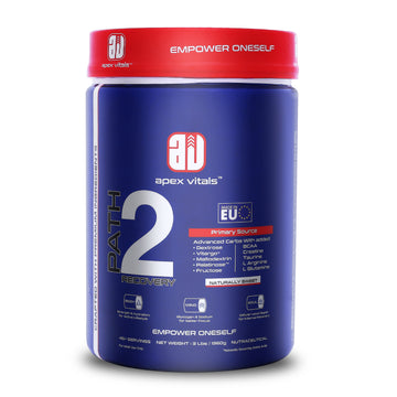 Apex Vitals Path 2 Recovery - Complete Hydration, Strength & 2X Recovery Formula | Complex Carbs, Creatine, BCAA, L Glutamine, L Taurine & L Arginine | GMP & ISO Certified |1.36 kg (3lbs)